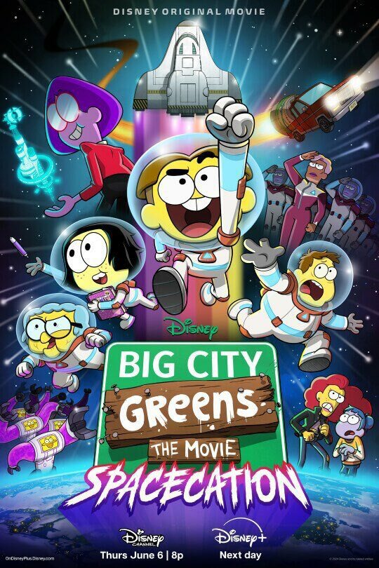 Big City Greens the Movie: Spacecation (2024) постер