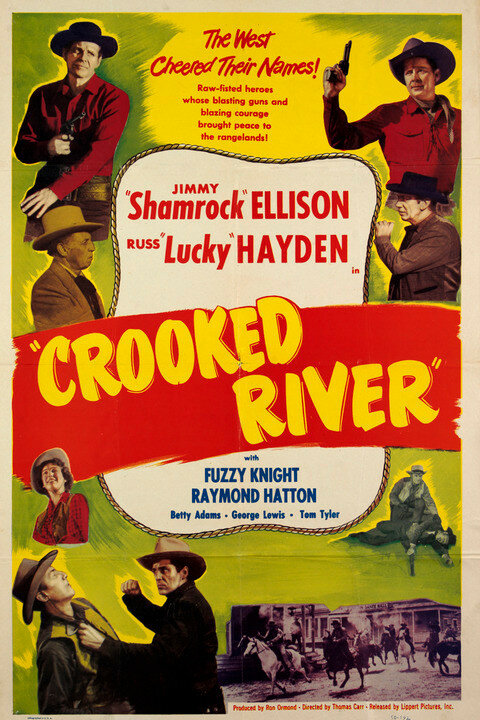 Crooked River (1950) постер