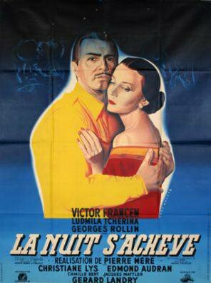 La nuit s'achève (1950) постер