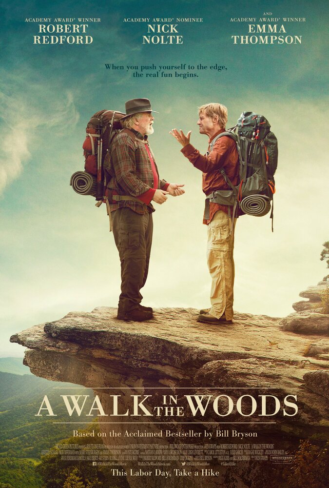 Прогулка по лесам (2015) постер