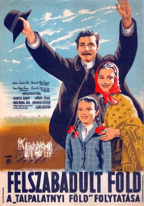 Освобожденная земля (1950) постер