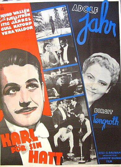 Karl för sin hatt (1940) постер