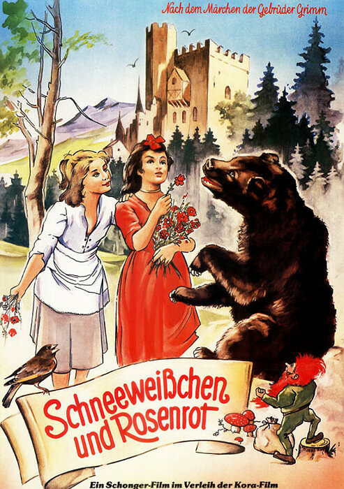 Schneeweisschen und Rosenrot (1955) постер